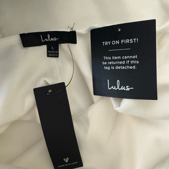 Lulus Like a Lady White Backless Midi Sleeveless Bodycon Dress, White, L, NWT - Picture 11 of 15